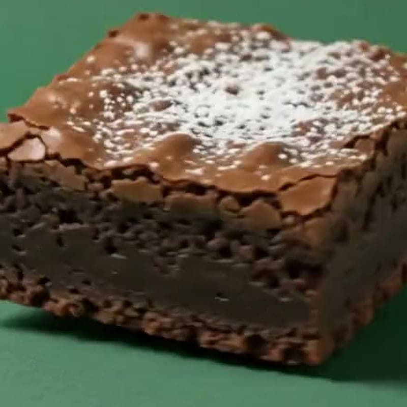 Maple walnut square with a caramel top layer